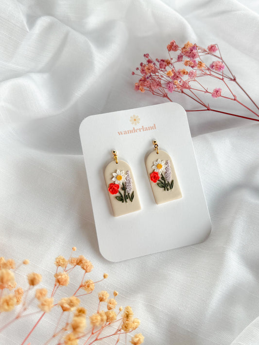 Simple Floral Drops