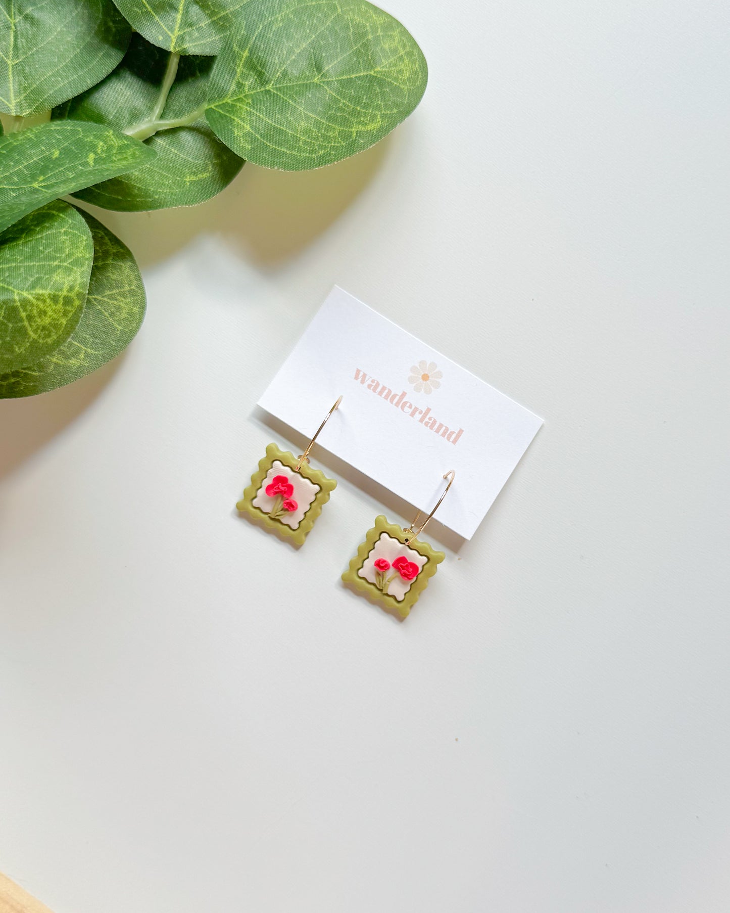 Bright Floral Stamp Hoops