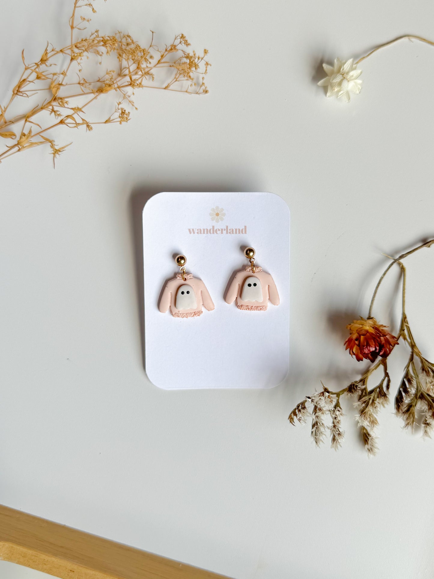 Pink Ghostie Sweaters (Small)